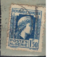 ALGERIE      N°  YVERT  214  ( 4 )  Oblitéré ( OB 11/44   ) - Used Stamps