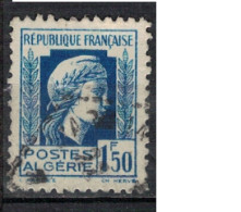 ALGERIE      N°  YVERT  214  ( 5 )  Oblitéré ( OB 11/44   ) - Used Stamps