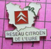 813F Pin's Pins / Beau Et Rare / SPORTS / AUTOMOBILES RESEAU CITROEN DE L'EURE - Automobile - F1