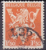 BE050 – BELGIQUE - BELGIUM – 1946 – OVERPRINTS WITH NEW VALUES – Y&T # 724DD USED 4 € - 1946 -10%