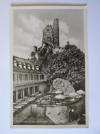 Germany-Drachenfels:Hotel,Die Burgschanke Postkarte Echte Fotografie Um 1940 - Drachenfels