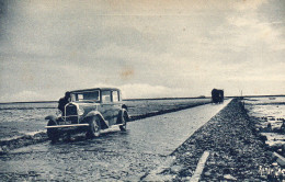 Beauvoir-sur-Mer Passage Du Gois Ile De Noimoutier Belle Voiture - Beauvoir Sur Mer