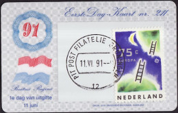 Pays Bas - Netherlands - Niederlande CPH 1991 Y&T N°1380 - Michel N°1410 - 75c EUROPA - Carte Philatélique - Maximum Cards