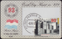 Pays Bas - Netherlands - Niederlande CPH 1993 Y&T N°1446 - Michel N°1482 - 80c EUROPA - Carte Philatélique - Cartes-Maximum (CM)