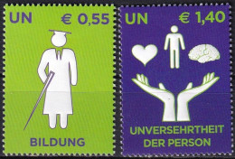 UNO WIEN 2008 Mi-Nr. 543/44 ** MNH - Nuevos