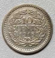 Pays-Bas - 10 Cents Argent 1918 - 10 Cent