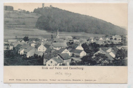 5530 GEROLSTEIN - PELM, Blick über Den Ort Und Casselburg, 1909, Verlag Hopmann - Gerolstein