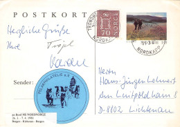 NORWAY - POSTKORT 1Kr Uprated 1981 Mi P175 / *2071 - Enteros Postales