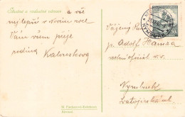 BÖHMEN U. MÄHREN - POSTKARTE 23.XII 1940 NYMBURG Mi 26 / *2075 - Brieven En Documenten