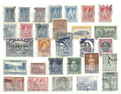 GRECE Ca.1900-50: Lot D' Obl. - Used Stamps