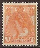 Nederland 1899 NVPH Nr 56 Ongebruikt/MH Koningin Wilhelmina - Neufs