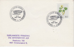 Norway 50Y Horten-Kristiana Horten-Arendal-Kristiansand 12.7.1980 (NG179) - Events & Commemorations