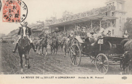 75016 - PARIS - La Revue Du 14 Juillet à Longchamp - Arrivée De M. Poincaré - Personnages