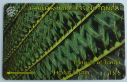 TONGA - Cable & Wireless - Coded Without Control - Textures Of Tonga - Tonga