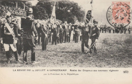 75016 - PARIS - La Revue Du 14 Juillet à Longchamp -Remise Des Drapeaux Par Le Président De La République - Personnages