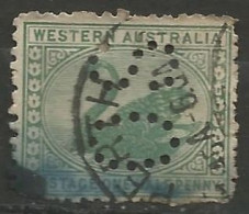 AUSTRALIE OCCIDENTALE / DE SERVICE N° 19A OBLITERE - Used Stamps