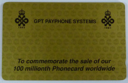 UK - Great Britain - GPT045 - GPT Promotional - Specimen - 100 Millionth - R - Other & Unclassified