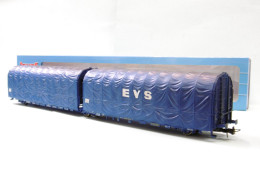 Jouef - WAGON BACHE 3 Essieux Lailps EVS SNCF ép. IV Réf. HJ6237 Neuf NBO HO 1/87 - Güterwaggons