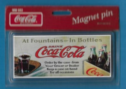 Magnet Publicitaire Coca-Cola. - Pubblicitari