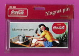 Magnet Publicitaire Coca-Cola. - Reclame