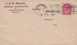 McLea Montreal 1901 > Jean Arichat Nova Scotia - Union Jack Flaggenstempel - Brieven En Documenten