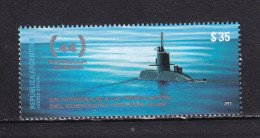 ARGENTINA-2019-NAUTICAL-SUBMARINE-MNH - Unused Stamps