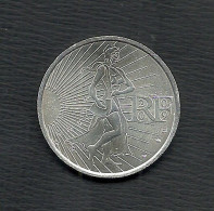 FRANCE =  UNE PIECE DE 10 EUROS SEMEUSE DE 2009 EN ARGENT - Colecciones