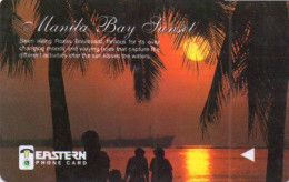 PHILIPPINES - GPT - 128PETA - MANILA BAY SUNSET - HIGHLY USED - Filippine