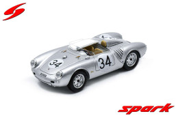 Porsche 550A - 24h Le Mans 1957 #34 - E. Crawford/C. Storez - Spark - Spark