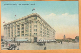 Hudsons Bay Co Store Winnipeg Manitoba Canada Old Postcard - Winnipeg