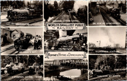 Train - WORDS SMALLEST PUBLIC - RAILWAY - Romney, Hythe & Dymchurch - Chemin De Fer - Gares - Avec Trains