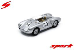 Porsche 550A - 24h Le Mans 1957 #33 - H. Herrmann/R.von Frankenberg - Spark - Spark