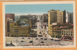 Winnipeg Manitoba Canada Old Postcard - Winnipeg