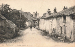 FRANCE - Domremy - Rue Du Moulin - LL - Cheval - Charrue - Carte Postale Ancienne - Domremy La Pucelle