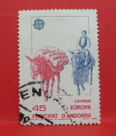 N°199 - 45 Pesetas - Année 1988 - Timbre Oblitéré Andorre Espagnol - - Gebraucht