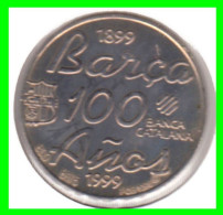 ESPAÑA  ( EUROPA ) - MEDALLA DEL 100  ANIVERSARIO DEL FUTBOL CLUB BARCELONA IVAN DE LA PEÑA - Souvenir-Medaille (elongated Coins)