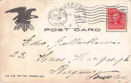 USA - PICTURE CPOSTCARD 1904 - BERGEN/NO / *2084 - Cartas & Documentos