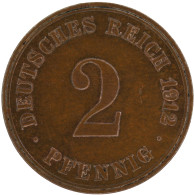 LaZooRo: Germany 2 Pfennig 1912 D UNC - 2 Pfennig