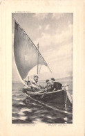 ILLUSTRATEUR Non Signée - Vie Heureuse - Bateau Voilier - Carte Postale Ancienne - Non Classificati