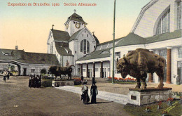 BELGIQUE - Expositions De BRUXELLES 1910 - Section Allemande - Carte Postale Ancienne - Mostre Universali