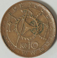 Czech Republic - 10 Korun 2000, Millennium - Year 2000, KM# 42 (#2528) - Czech Republic