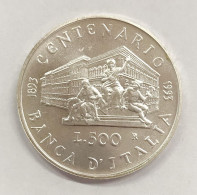 Italia Monetazione In Lire 1946-2001  500 Lire 1993 Fdc Banca D'italia E.1175 - Mint Sets & Proof Sets