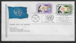 ONU FDC 1968 Météo - Klimaat & Meteorologie