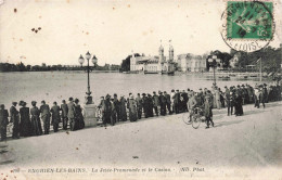 FRANCE - Einghien Les Bains - La Jetée Promenade Et Le Casino - ND Phot - Animé - Carte Postale Ancienne - Enghien Les Bains