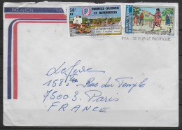 NOUVELLE CALEDONIE  Lettre 1977 Securité Routiere - Accidents & Road Safety