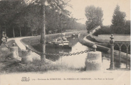 ST PIERRE LES NEMOURS  Le Pont Et Le Canal - Saint Pierre Les Nemours