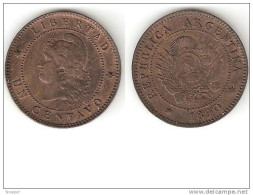 Argentina 1 Centavo 1890 Km 32   Xf+ - Argentina