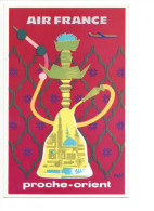 31237 - AIR FRANCE Proche-Orient  Signée Eric Le Plus Grand Réseau Aérien Du Monde - Sonstige & Ohne Zuordnung