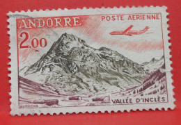 N°175 - 2.00 Francs - Année 1961 - Timbre Oblitéré Andorre Français - - Used Stamps