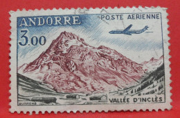 N°176 - 3.00 Francs - Année 1961 - Timbre Oblitéré Andorre Français - - Usados